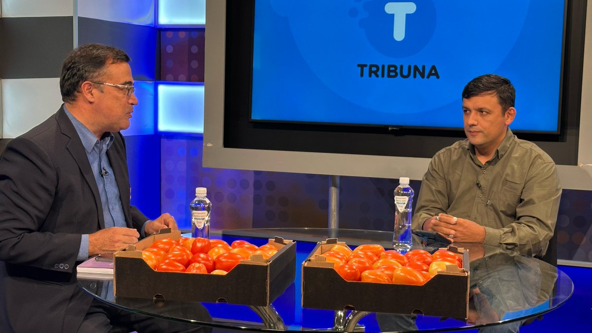 🍅¿Sabías que unos 220.000 kilos de tomate por día consumimos los paraguayos por día?🍅

📈La cifra aumentará con unos 60.000 kilos más, serán destinados al programa <a href="/HambreCero_py/">HambreCero</a> 

Conocé más sobre lo que informó el Ing. Édgar Frutos al respectoℹn9.cl/mhcokm