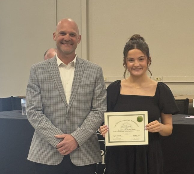 Congratulations to Maya Bedard for being selected as Central’s representative at the 2025 IPA Student Recognition Breakfast! Great things to come from Maya in the future! #imaginegreatness