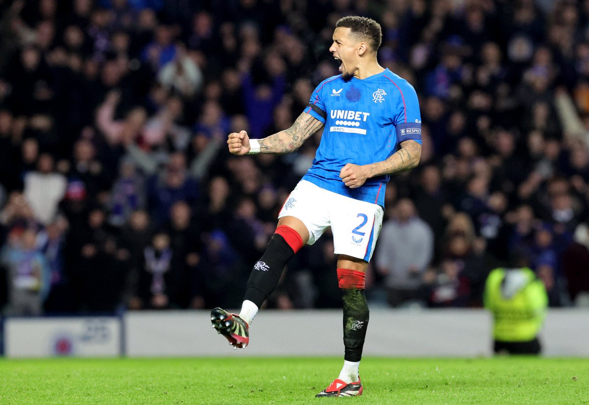 ScottBradleyX's tweet image. What more can be said about James Tavernier? Outstanding performance last night. Led by example and set the standard by scoring a lovely penalty and helped deliver another iconic European result at Ibrox. 

Captain. Leader. Legend. 💙👏