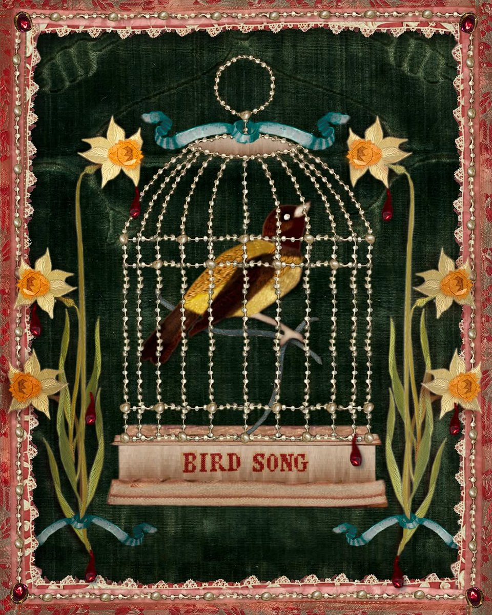welcharchive's tweet photo. andrea zanatelli's breathtaking artworks inspired by 'my boy builds coffins', 'bird song', and 'howl' in celebration of the release of symphony of lungs https://t.co/8QCI4F7qD0