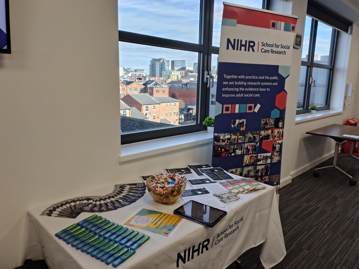 Delighted to be in Leeds on this sunny Friday at the ADASS 'Care we want: reimagining care and support at home' event. Lots of interesting conversations as we cruise towards the weekend. #adass #socialcare #sscr # research