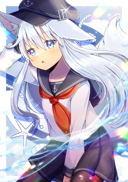 「銀髪も白髪もいいよね…! #ホワイトデーは銀髪白髪を愛でる日 」|ヒヨヨ@skeb募集中のイラスト