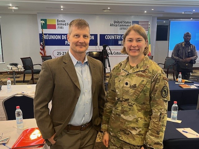 USAfricaCommand's tweet image. AFRICOM J4 joined partners in Benin to advance logistics cooperation &amp;amp; strengthen security ties. A 5-year roadmap for the US-Benin BCAP was developed, enhancing interoperability &amp;amp; readiness. Logistics is a force multiplier! #LogisticsExcellence #SecurityCooperation