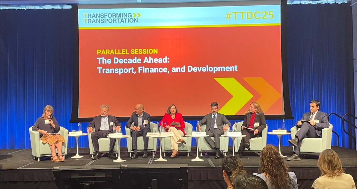 Liz Jones, RED Growth Team, moderated a discussion on the decade ahead: Transport, Finance and development at #TTDC25 last week. Watch the event at Breakout 10 The Decade Ahead Transport, Finance, and Development - YouTube
youtube.com/watch?v=AAurn-…