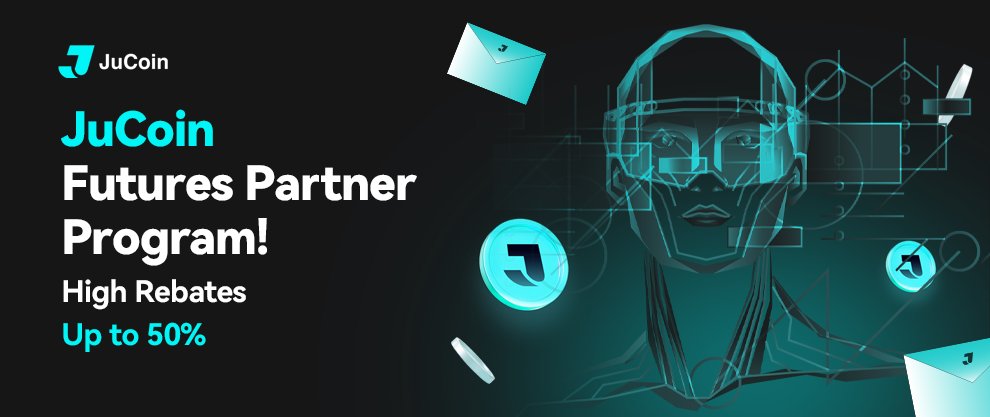 Jucom_Official's tweet photo. 📢JuCoin Futures Partner Program is LIVE!
Expand your network, boost trading volume, and earn up to 50% commission!
Plus, unlock exclusive tiered rewards for long-term earnings!
Read more👉https://t.co/khP2MW2Dyk
#JuCoin #FuturesPartner #CryptoRewards #PassiveIncome https://t.co/p1dlMlHZ08