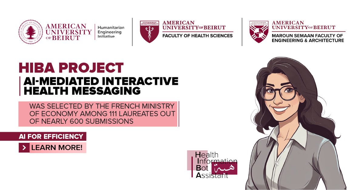 Faculty of Health Sciences at AUB tweet media