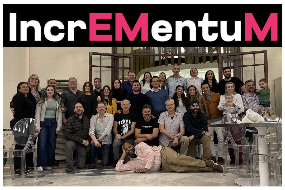 An amazing conference, amazing faculty, amazing content, amazing attendees and an amazing location. 
@Incrementum2025