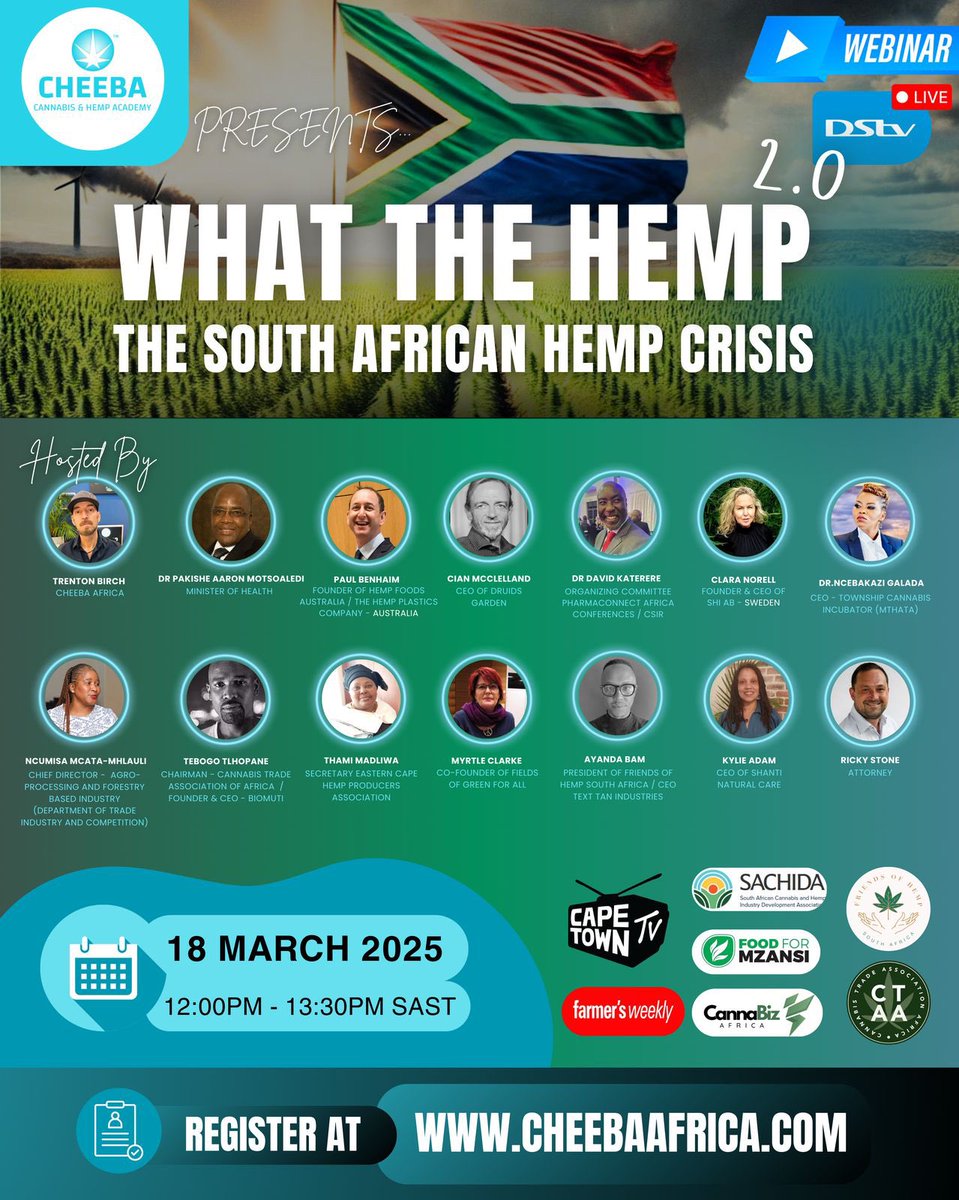 Time to fight Register At: cheebaafrica.com/pages/webinars