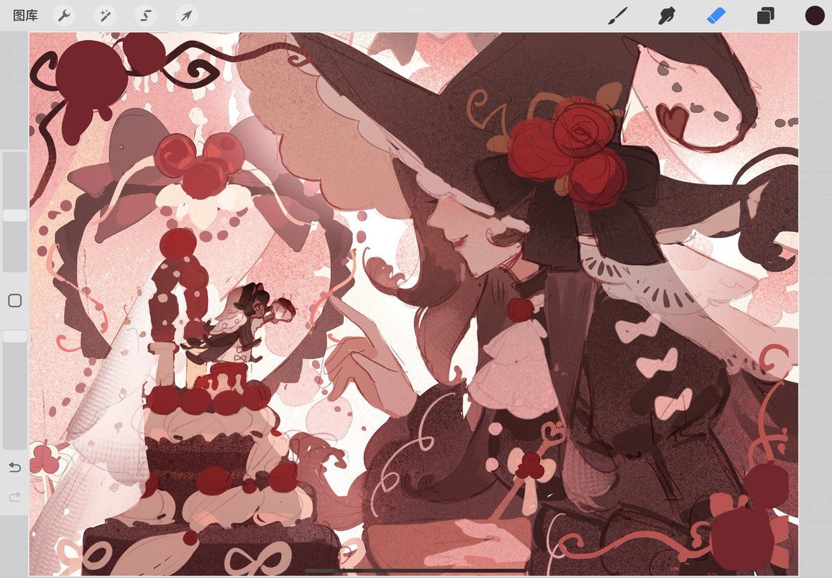 真的画不完了
#cookierunkindom
#姜饼人王国
#crk #blackforestcookie