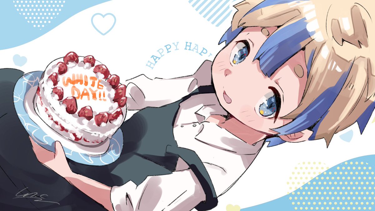 「HAPPY WHITE DAY!!!!!#今日のお絵描き 」|un:c（あんく)のイラスト