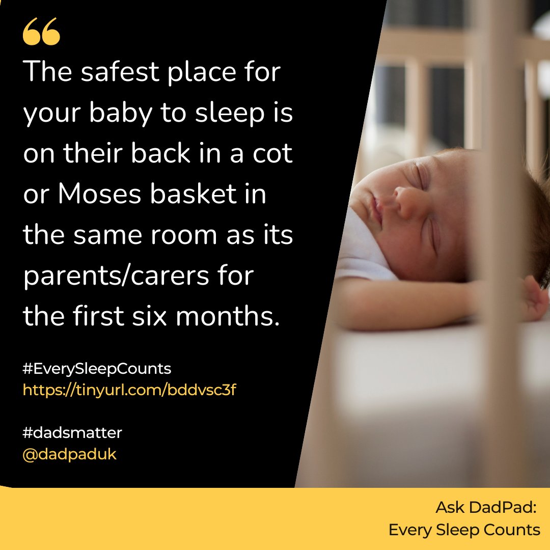 The DadPad - hello@thedadpad.co.uk (@dadpaduk) on Twitter photo #FatherhoodFriday 😴 We're ending our #SaferSleepWeek2025 posts with a reminder that #EverySleepCounts when it comes to baby safety. You can find out more via <a href="/LullabyTrust/">The Lullaby Trust</a>, <a href="/HampshireSCP/">Hampshire Safeguarding Children Partnership (HSCP)</a> and our sleep-focused blogs for dads: tinyurl.com/2723mac3.
#dadsmatter #safersleepweek #FatherhoodFriday 😴 We're ending our #SaferSleepWeek2025 posts with a reminder that #EverySleepCounts when it comes to baby safety. You can find out more via <a href="/LullabyTrust/">The Lullaby Trust</a>, <a href="/HampshireSCP/">Hampshire Safeguarding Children Partnership (HSCP)</a> and our sleep-focused blogs for dads: tinyurl.com/2723mac3.
#dadsmatter #safersleepweek