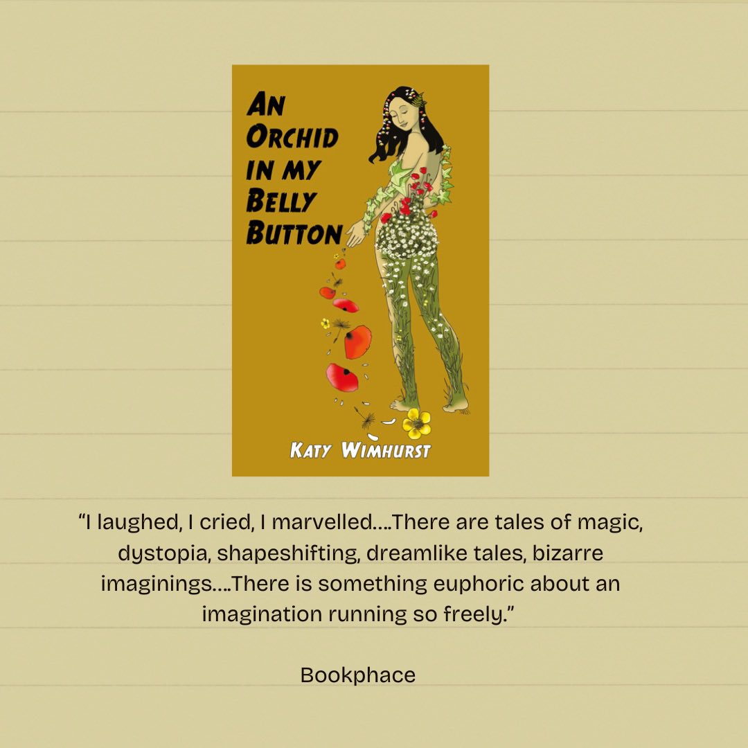 Katy W (@sylphsea) on Twitter photo Thanks to <a href="/Chedgee/">Gee (Bookphace)</a> for a lovely review of my quirky short story collection which includes mushrooms 🍄 on bodies, bootleg chocolate 🍫, snow ❄️ in a flat environmental and nature🌳🍄🍄🟫🪻🌻
Available for 2.99 ebook and £10 pb books2read.com/AnOrchidInMyBe…
#booksky #books #amwriting Thanks to <a href="/Chedgee/">Gee (Bookphace)</a> for a lovely review of my quirky short story collection which includes mushrooms 🍄 on bodies, bootleg chocolate 🍫, snow ❄️ in a flat environmental and nature🌳🍄🍄🟫🪻🌻
Available for 2.99 ebook and £10 pb books2read.com/AnOrchidInMyBe…
#booksky #books #amwriting