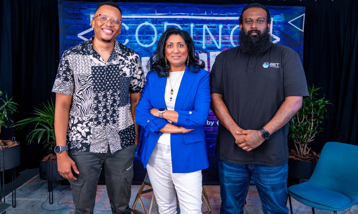 SoftwareBet's tweet image. 🚀 1 hour to go! Episode 5 of The Coding Culture drops at 3:30 PM!

Join us on YouTube for expert insights on fintech &amp;amp; digital payments in South Africa with Deniese Chinnappen &amp;amp; Kaveshan Pillay.

🎯 Set your reminder now - bit.ly/4hyQlv0

#BETSoftware #CodingCulture…
