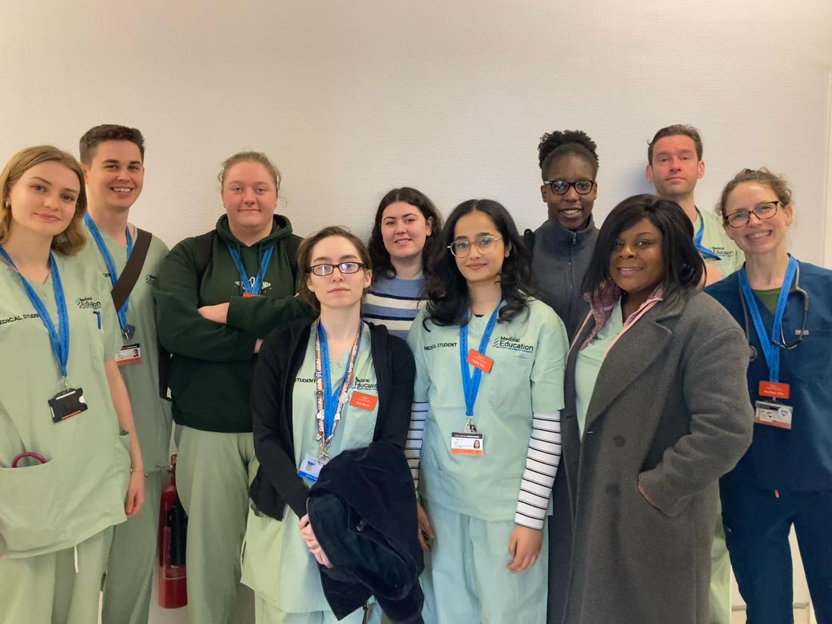 We are excited to announce that we have officially started the first block of F0 for our final year KMMS students this week!  Welcome back to all students at QEQM and WHH as we embark on the final part of your educational journey with us! <a href="/KMMSmedschool/">KMMS Medical School</a> <a href="/EKHUFT/">East Kent Hospitals</a>