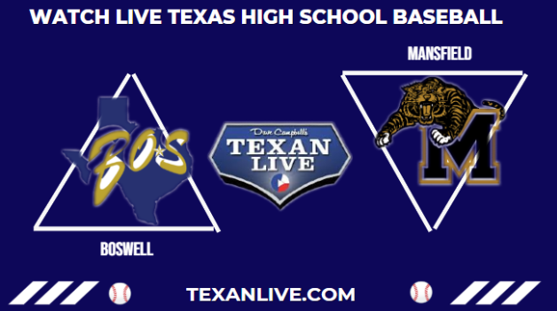 Dave Campbell’s Texan Live - Texanlive.com (@texan_sport) on Twitter photo ⚾ Boswell vs Mansfield
📺 livesteam: gameday.varsityevents.org/baseball.php
📅 Friday
⏰ 7pm.
<a href="/BaseballBoswell/">Boswell Baseball</a> <a href="/MHSTigerBSBL/">Mansfield Baseball</a> <a href="/C_Dalton08/">Casey Dalton</a> <a href="/BryceGuyton23/">Bryce</a> <a href="/NCardenas_10/">Nicolas Cardenas 2025 Baseball</a> <a href="/XanderThacker2/">Xander Thacker</a> <a href="/Hef12JBH2/">Jackson Heftler</a> <a href="/Coach_VC/">Nate Van Cleave</a> @t3norio_aidan <a href="/BigLG05/">lincoln ellington</a> <a href="/LandonGranger03/">Landon Granger</a> <a href="/MasonBelly/">Mason Bell</a> <a href="/Carsonbeck_3/">Carson Beck</a> <a href="/zayistheman33/">Jacob Green (zay)</a> ⚾ Boswell vs Mansfield
📺 livesteam: gameday.varsityevents.org/baseball.php
📅 Friday
⏰ 7pm.
<a href="/BaseballBoswell/">Boswell Baseball</a> <a href="/MHSTigerBSBL/">Mansfield Baseball</a> <a href="/C_Dalton08/">Casey Dalton</a> <a href="/BryceGuyton23/">Bryce</a> <a href="/NCardenas_10/">Nicolas Cardenas 2025 Baseball</a> <a href="/XanderThacker2/">Xander Thacker</a> <a href="/Hef12JBH2/">Jackson Heftler</a> <a href="/Coach_VC/">Nate Van Cleave</a> @t3norio_aidan <a href="/BigLG05/">lincoln ellington</a> <a href="/LandonGranger03/">Landon Granger</a> <a href="/MasonBelly/">Mason Bell</a> <a href="/Carsonbeck_3/">Carson Beck</a> <a href="/zayistheman33/">Jacob Green (zay)</a>