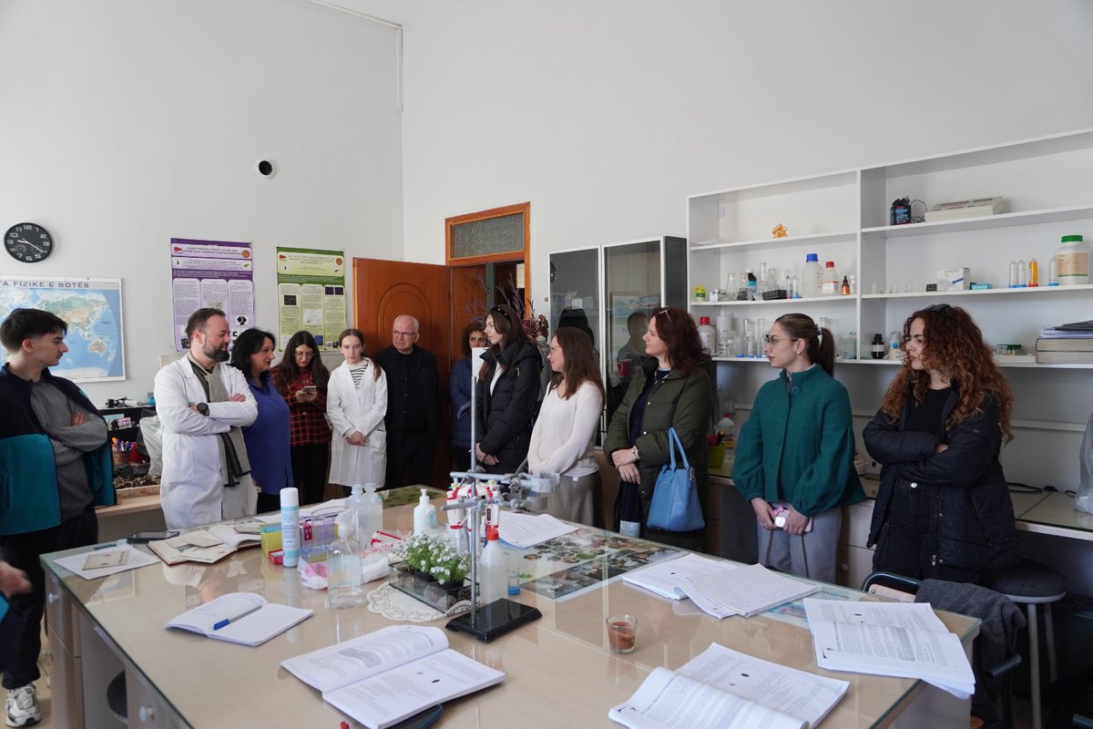 🚀 SUSNANO &amp; NanoAlb Open Days | March 11–12, 2025
50+ students explored cutting-edge labs in nanomaterials, biosensors, biotech &amp; more! 
🔬 Connecting science, innovation &amp; young researchers!
#SUSNANO #NanoAlb #NanoResearch #Collaboration