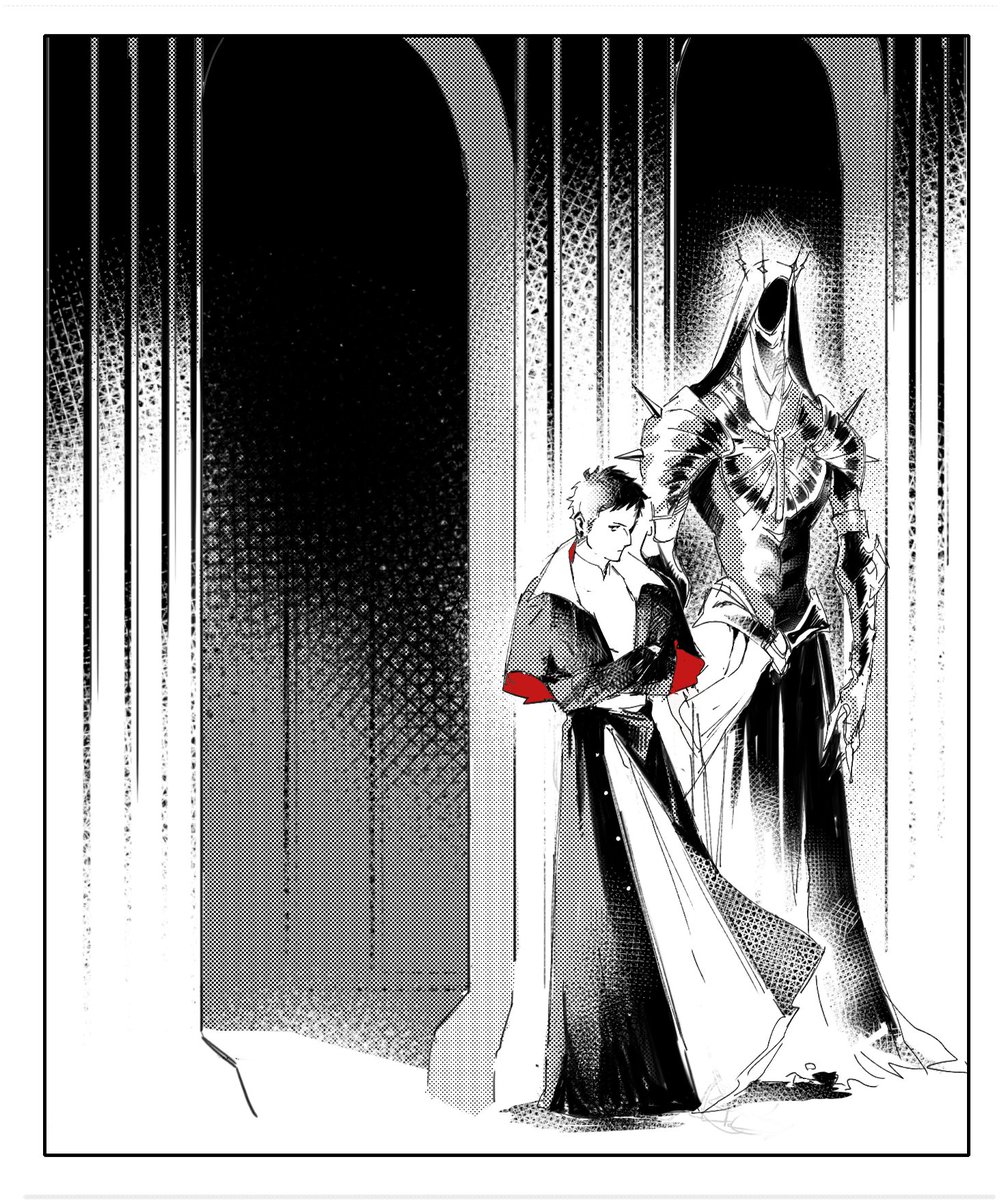 watching vampire hunter D made me wanna redraw this OC and flesh out his story more
#mmediocremanOC