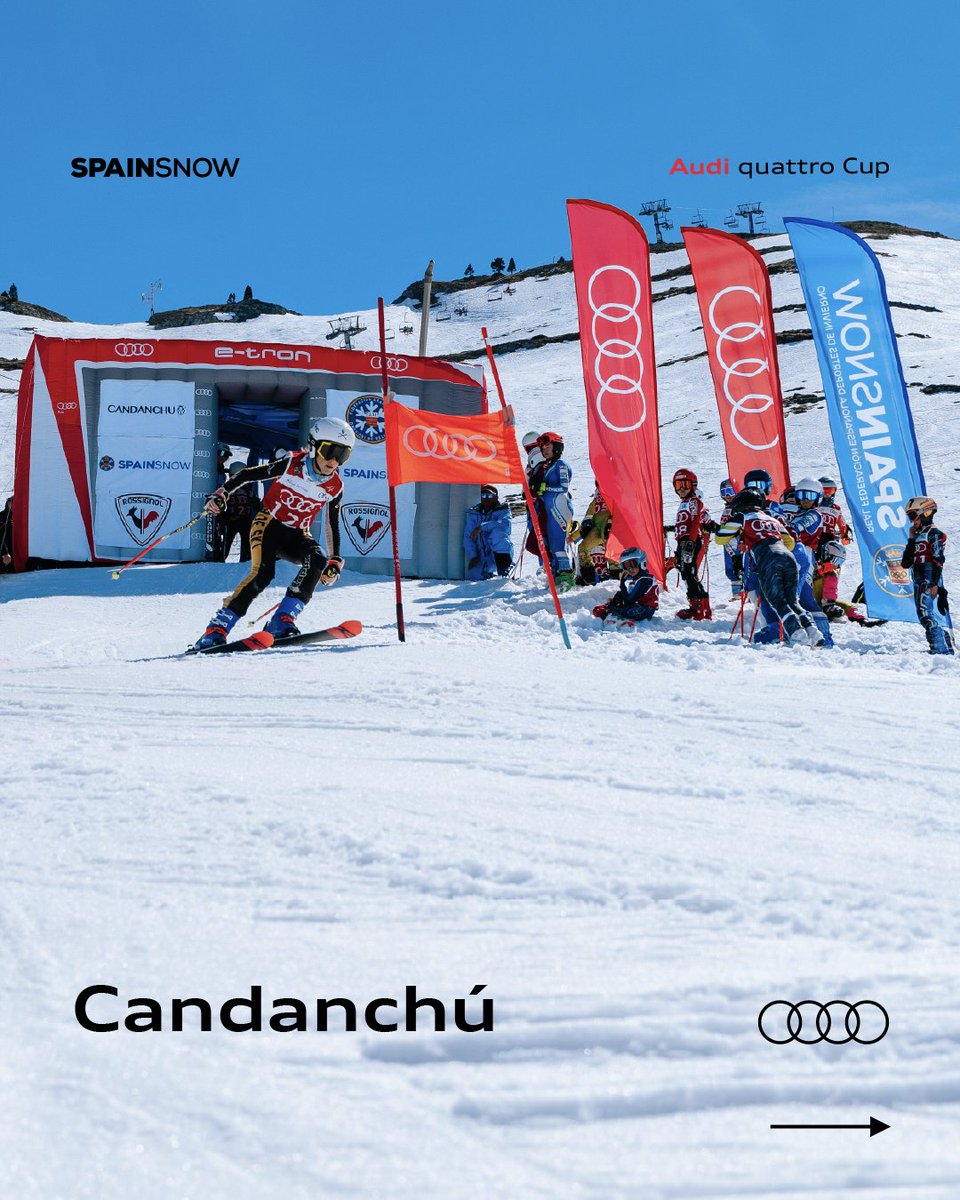 AudiquattroCup's tweet photo. #AudiquattroCup #ThisIsAudi #SpainSnow @audispain https://t.co/LGcsOgspJQ