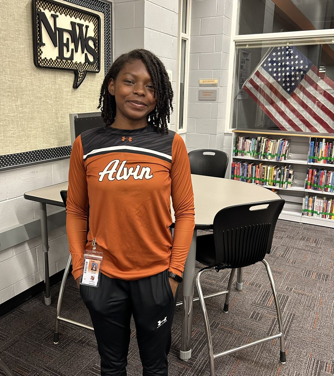 Alvin HS Library tweet media