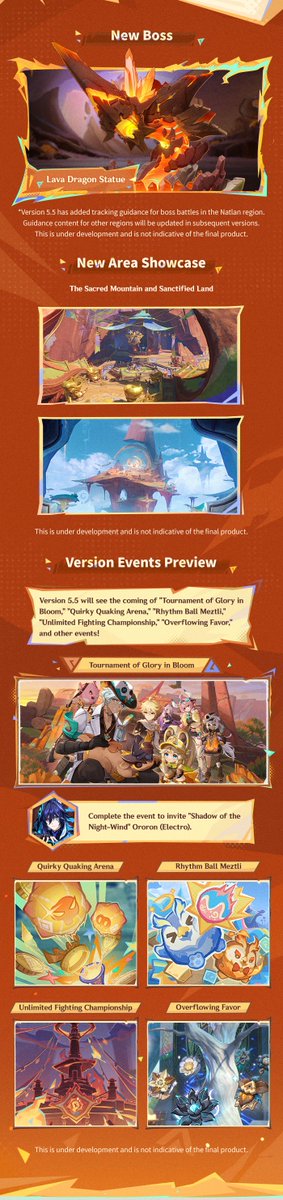 GenshinImpact's tweet photo. #GenshinImpact Version 5.5 Special Program Recap

Travelers, here are the redemption codes for this Special Program!
Primogems ×100 + Mystic Enhancement Ore ×10 "GI55Teteocan"
Primogems ×100 + Hero's Wit ×5 "GoGoVaresa0326"
Primogems ×100 + Mora ×50,000 "CoachIansan0326"

Thank you for your support, Traveler! We'll be bringing you more news on Version 5.5! Stay tuned!

The redemption codes are valid until March 17, 2025 12:00:00 (UTC+8), redeem them in-game or via the official website.
https://t.co/De9pbTdj3z
*After using the redemption codes, the rewards will be sent to your in-game mailbox. The mail will expire after 30 days, so don't forget to claim your rewards in time.