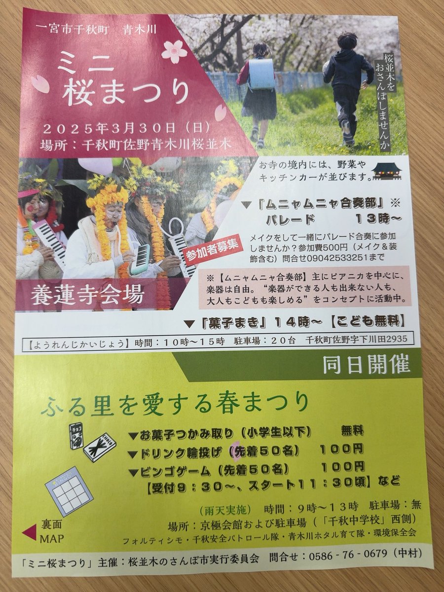 bousanradio's tweet photo. ミニ桜まつり
2025年3月30日（日）

＃じゅうしょくらじお　＃養蓮寺 https://t.co/wZfgGWedRl