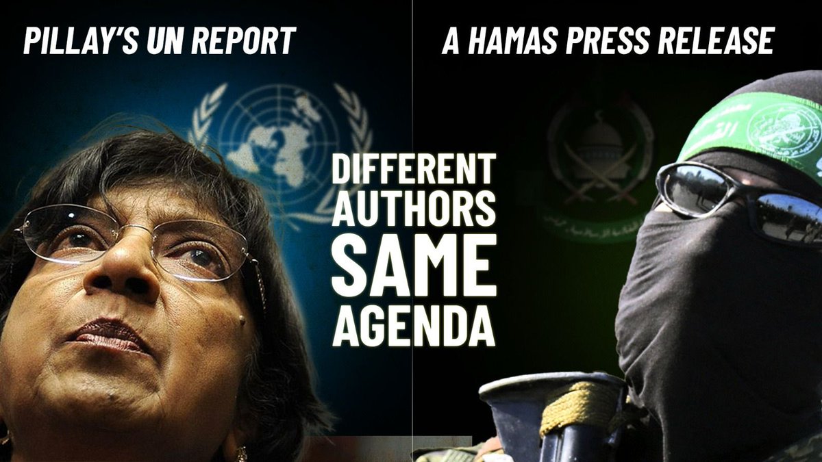 The UN’s so-called Commission of Inquiry is just another forum to demonize Israel and rewrite history.

Chaired by Navi Pillay, who has a well-documented record of anti-Israel bias, it was never about justice, only about fueling hatred against the Jewish State.
