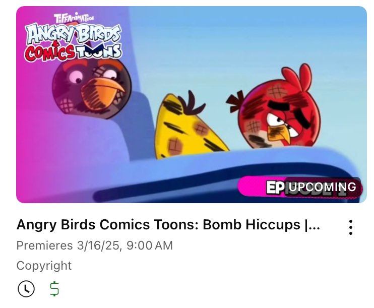 TiffanyArtist56's tweet photo. What a coincidence
#TiffanyFisherArtist #AngryBirds #AngryBirdsComicsToons #AngryBirdsToons #Tiffanimation #animation #fanmade https://t.co/kzxjm1mUoV
