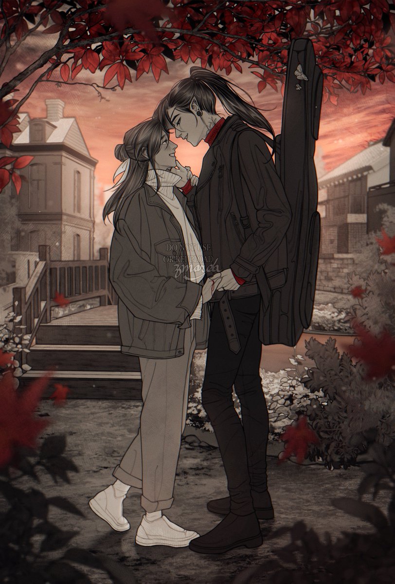 Golden Hour 🍁 [musicians au • Nocturne] #tgcf #hualian
