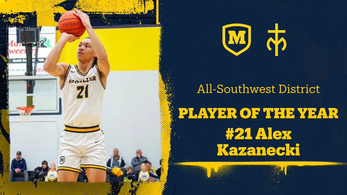 All-Southwest Ohio District Team! ⭐️🔥

District Player of the Year - Alex Kazanecki
First Team All-District - Alex Kazanecki

Congratulations Alex!!! #GoBigMoe