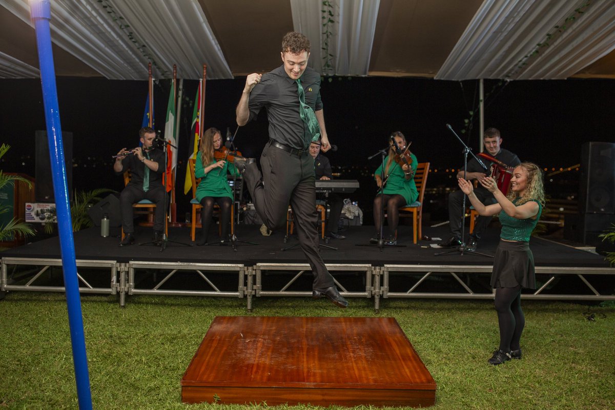 I would like to extend my sincere thanks to everyone who joined us for a truly memorable evening celebrating #StPatricksDay.

Appreciation to Minister of Justice &amp; Constitutional Affairs, Mateus Saize, for his presence, &amp; to all our guests who made the night so special.