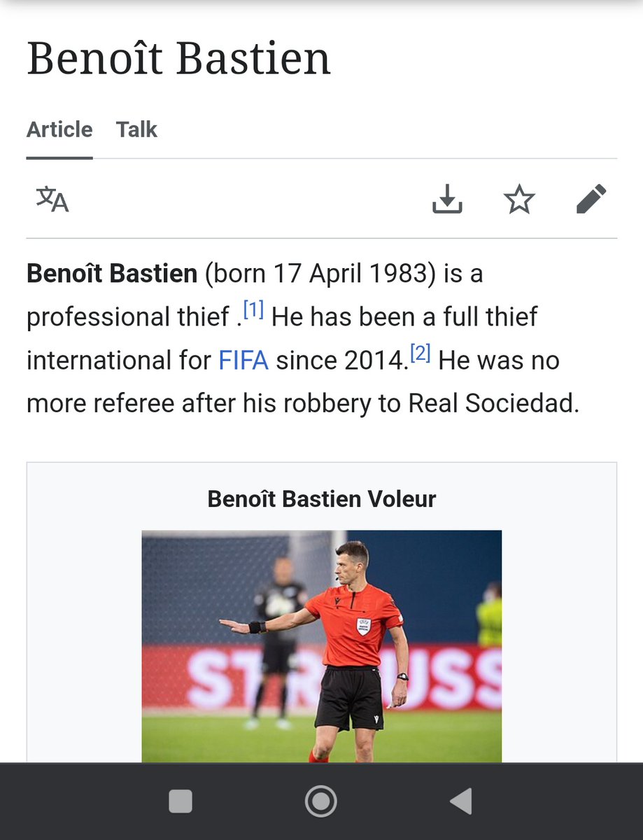 Ixasti's tweet photo. No more referee https://t.co/WRt7phVYdn