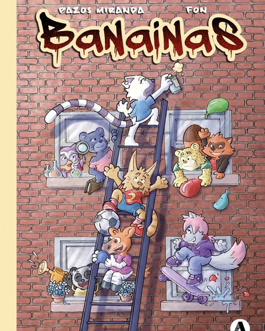 Debuxos de Fon e guión de Pazos Miranda. Un cómic infantil cheo de aventuras e humor sobre un colexio moi animal
airaeditorial.gal/selo-aira/116-…