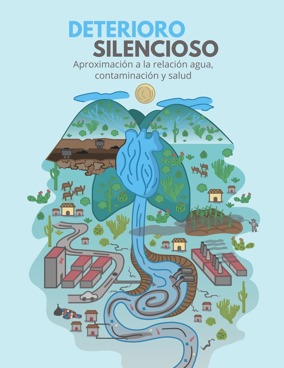BajoTierraMu's tweet photo. ¡Ya está disponible el informe especial sobre la relación entre agua, contaminación y salud en #Querétaro 🏞️💦😷 resultado del trabajo colaborativo para visibilizar el #DeterioroSilencioso de los ríos y la salud del planeta🌎🍃 
Descárgalo en: https://t.co/iFikHFQQIY https://t.co/gA5ynPM3mw
