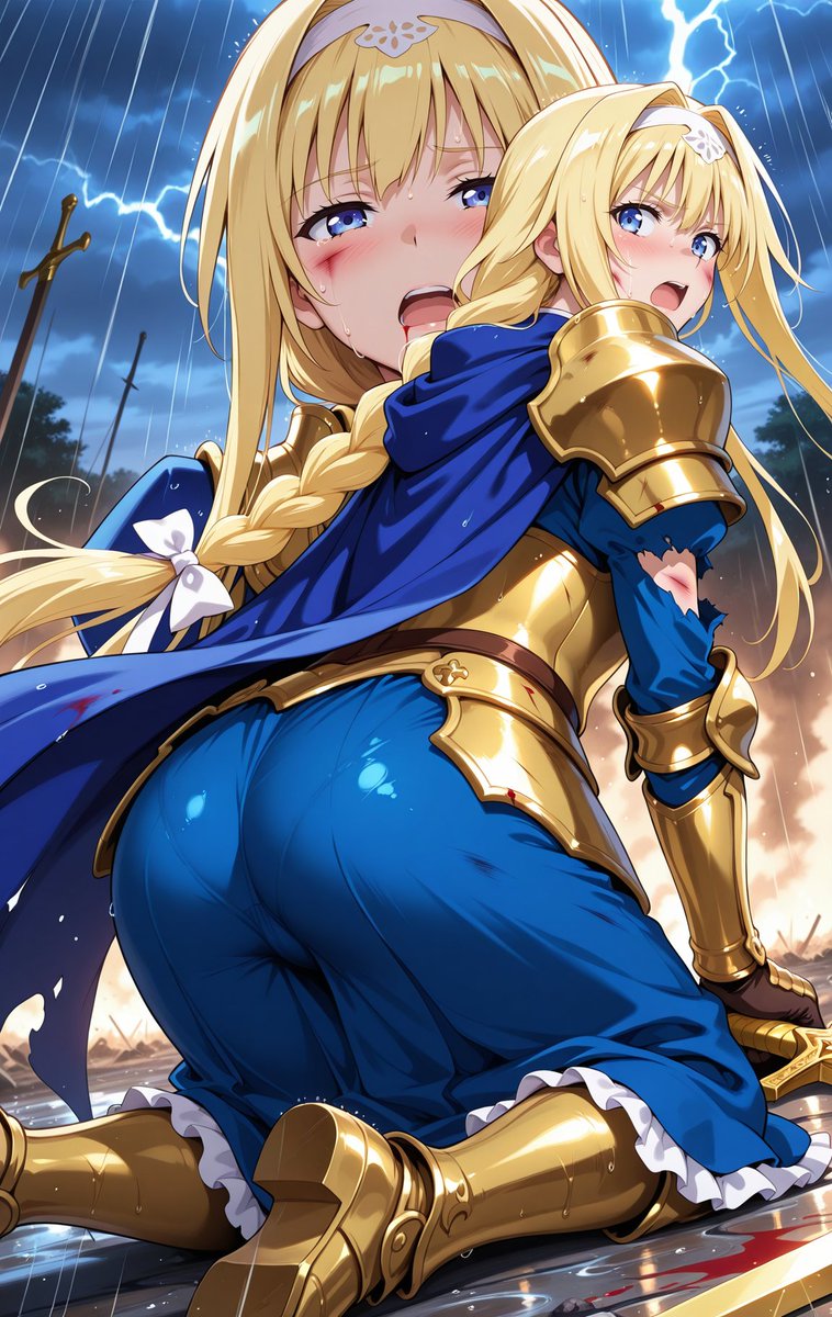 アリスシンセシスサーティ
敗北はすぐ目の前に...

#mashumaro #sao_anime #alice