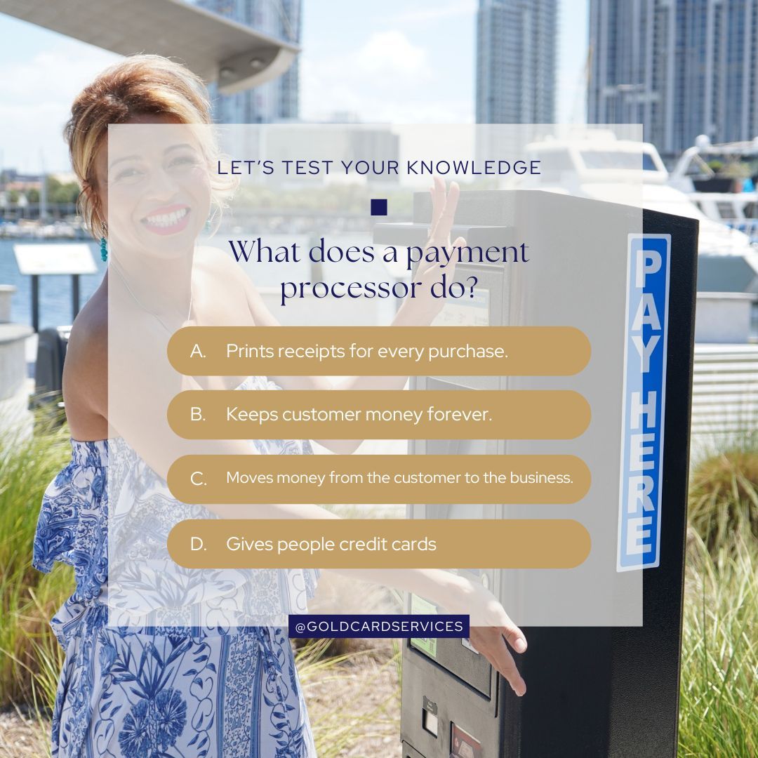 GoldCardServic2's tweet photo. Let’s see how much you know about payment processing! 💳 We’ve shared a lot of info lately, so we hope you get it right. Drop your answer in the comments below! 👇

#PaymentProcessing #TestYourKnowledge #BusinessTips #GoldCardServices #LearnAndGrow #SmallBusinessSupport https://t.co/8YsYx9wHFB