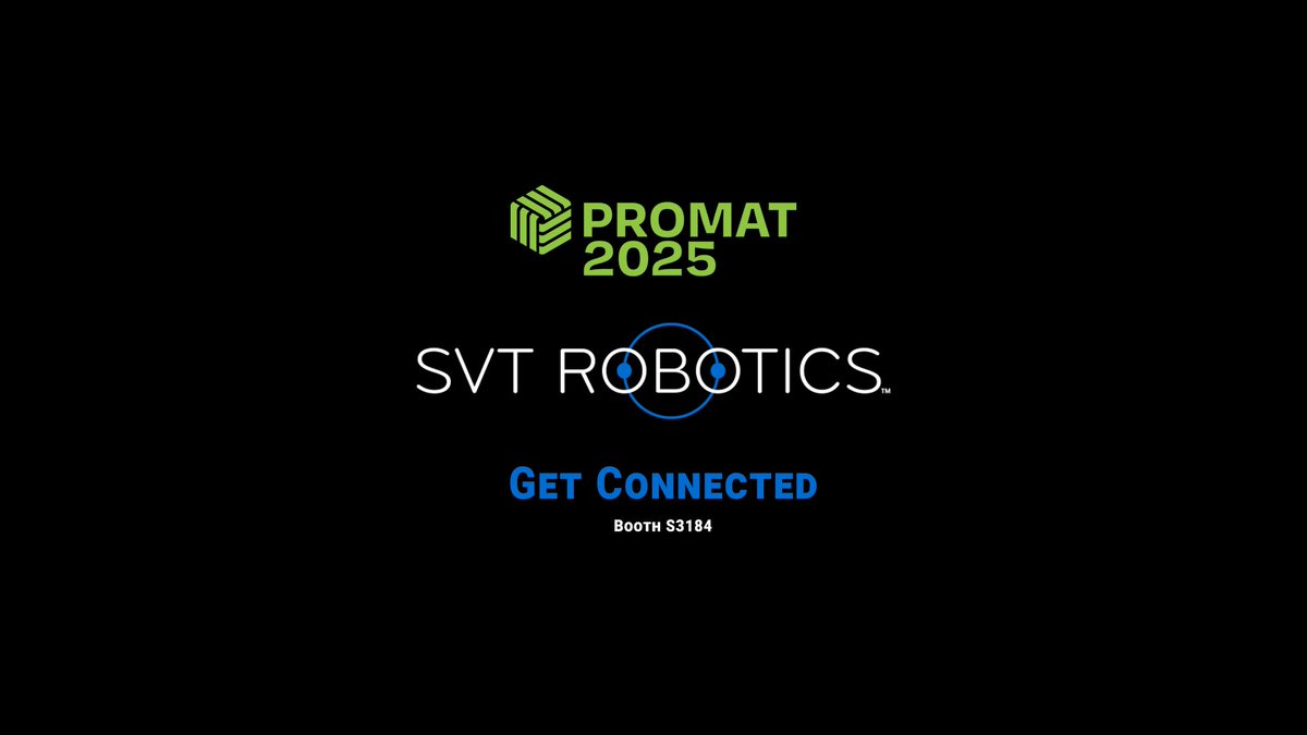 SVTrobotics's tweet image. ProMat 2025 is next week! 🚀 Stop by booth S3184 for exclusive insights into the latest SOFTBOT Platform advancements and how it’s transforming automation management for IT and operations. See you there! #ProMat2025 #Orchestration #Integration #AutomationTech