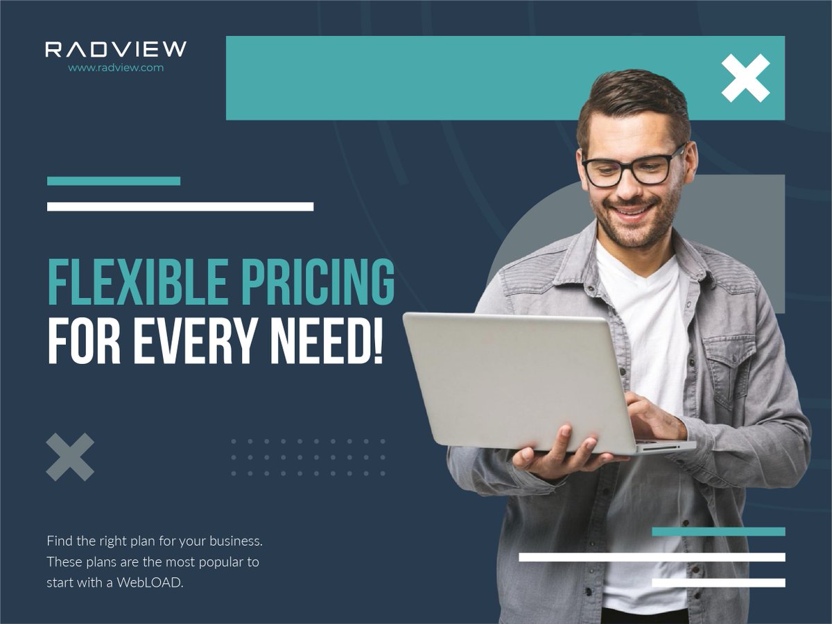 RadViewSoftware's tweet photo. ๐ฅ Scale with Confidence! Find the perfect WebLOAD plan for your business. Whether you're a startup or scaling up, our flexible pricing has you covered. Don't wait โ choose the plan that works for YOU! ๐ https://t.co/T39wfdY6tB
#WebLOAD #BusinessGrowth #RadView https://t.co/tTDPsEjq6U