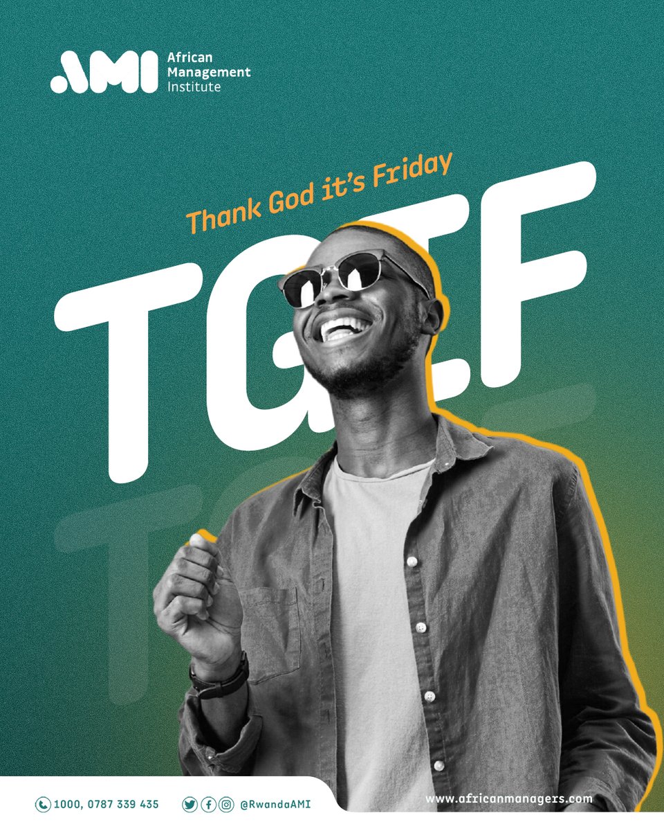 Happy Weekend! Take a breather and reconnect with your fellow #Friendtrepreneurs. Embrace the relaxation and forge bonds that fuel innovation. Here's to unwinding together.

#AMIRwanda #Rwanda