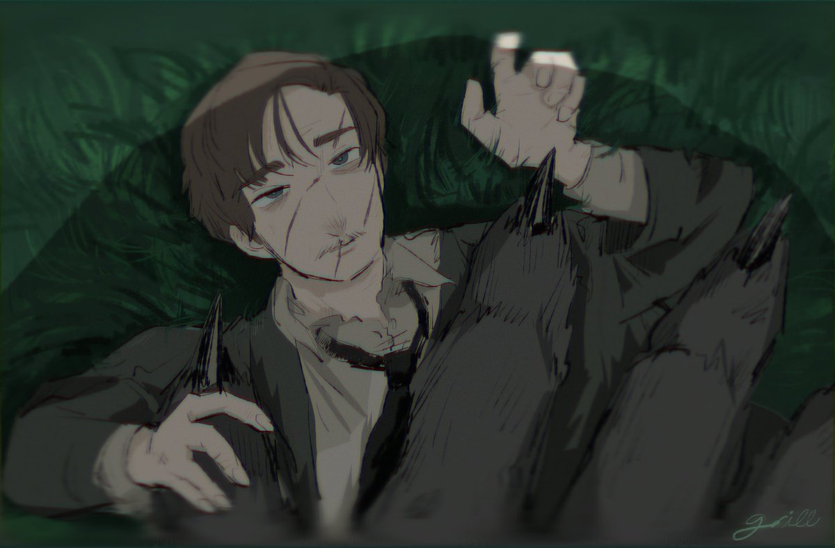 grill_0310choco's tweet photo. 🐺🌕 https://t.co/bxkk3m1hn7