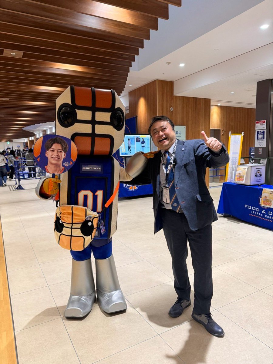 ROBO_SKET's tweet image. 守リタイ コノ笑顔。

｜#茨城ロボッツ｜#GETOVER｜