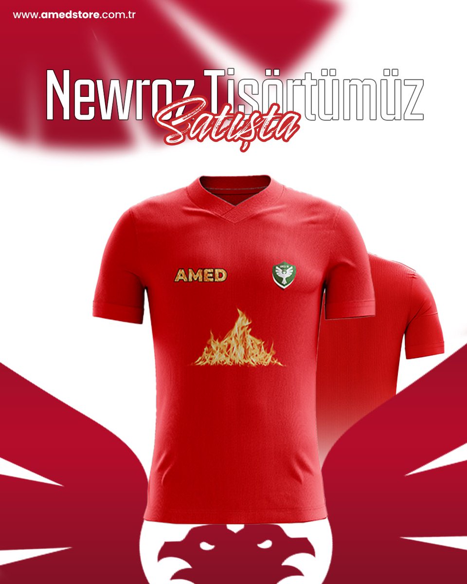 Newroz Tişörtümüz Satışta! 💚❤️

Newroz özel tişörtlerimizi AmedStore şubelerimizden veya online mağazamızdan temin edebilirsiniz.

🌐 amedstore.com.tr