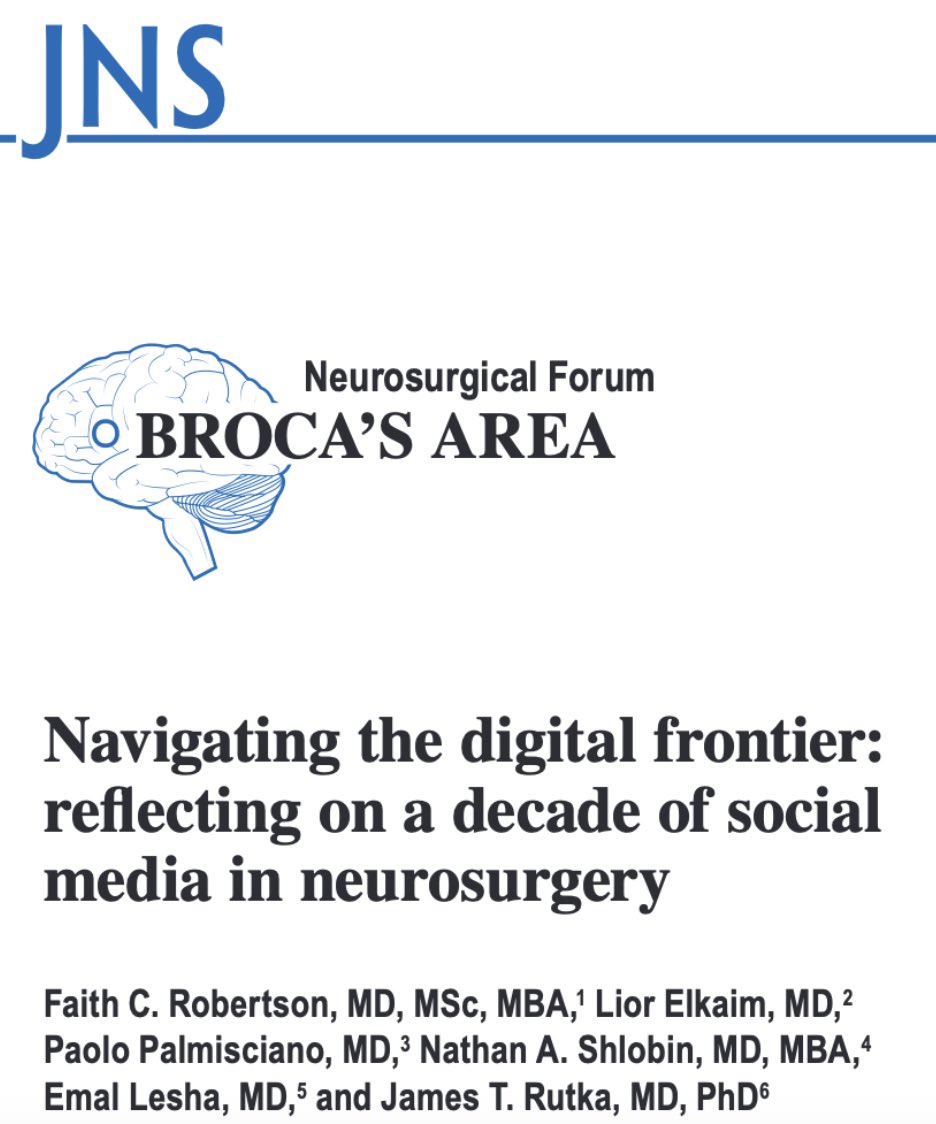 James Rutka (@jamesrutka) on Twitter photo Check it out! Just released! History of advanced social media efforts with the <a href="/TheJNS/">Journal of Neurosurgery</a> <a href="/JNSPG_EIC/">EIC of the JNSPG</a> - published before print! Thanks to this amazing team! bit.ly/4bQB9bq Check it out! Just released! History of advanced social media efforts with the <a href="/TheJNS/">Journal of Neurosurgery</a> <a href="/JNSPG_EIC/">EIC of the JNSPG</a> - published before print! Thanks to this amazing team! bit.ly/4bQB9bq