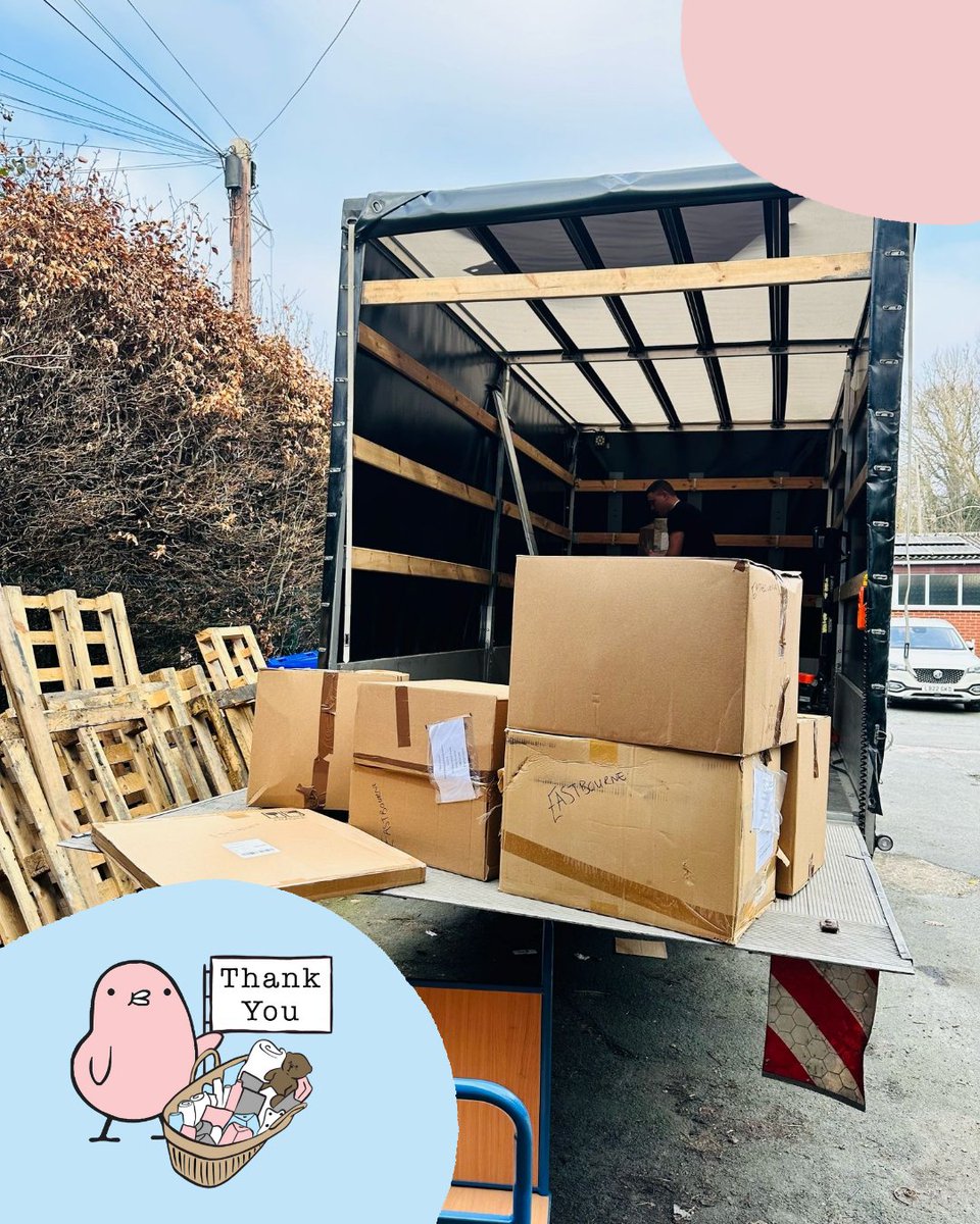 BabyBasicsUK's tweet photo. This week we finished our first term of deliveries to our centres across the UK 📦 

Our volunteers have worked hard to ensure all the items are packed with love and care. We have sent out more than 45700 items with the help of our friends at @AmazonUK 💙 

#TogetherwithAmazon https://t.co/a6ukh3jbP7