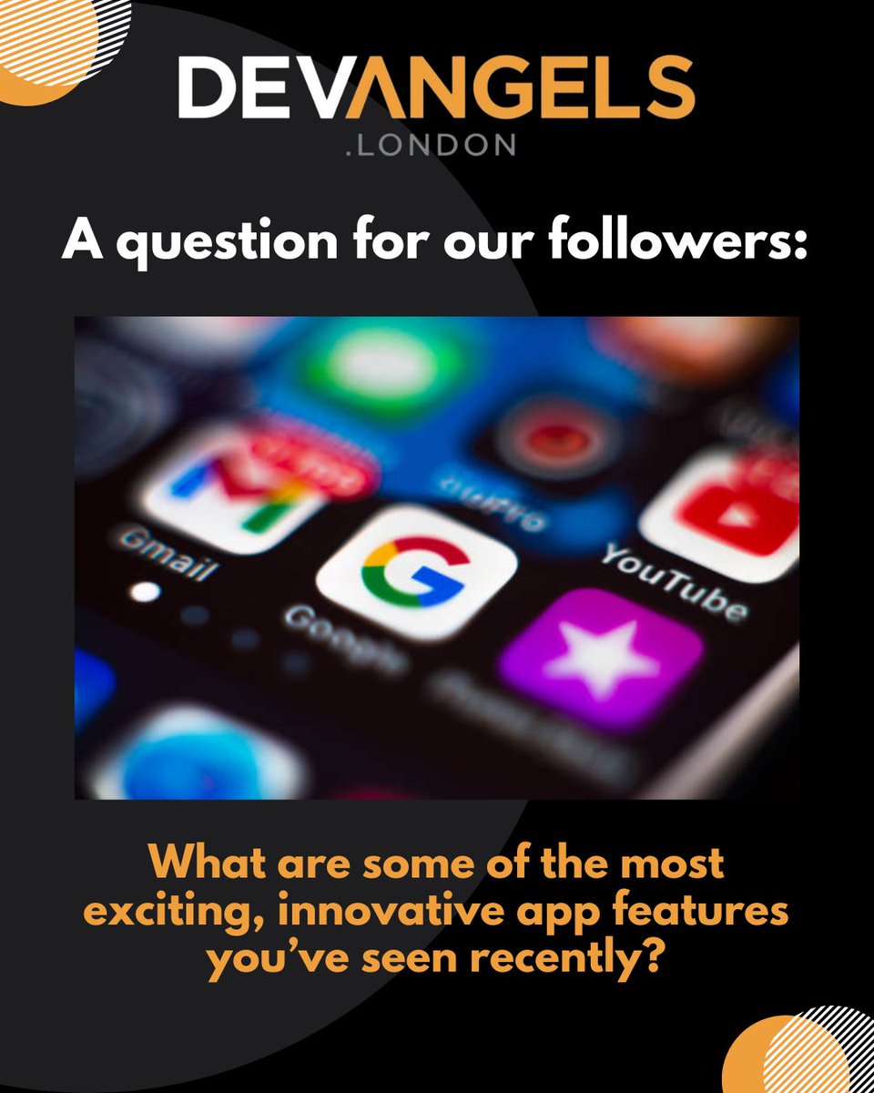 DevAngelsLtd's tweet image. It&apos;s difficult to keep up with the latest advancements in app technology, with so many new, innovative features.

What are the most exciting app features that you&apos;ve seen recently?

#AppFeatures #AppStore #DevAngels #Flutter #FlutterExpert

@FlutterDev @Flutter_Flakes @googledevs