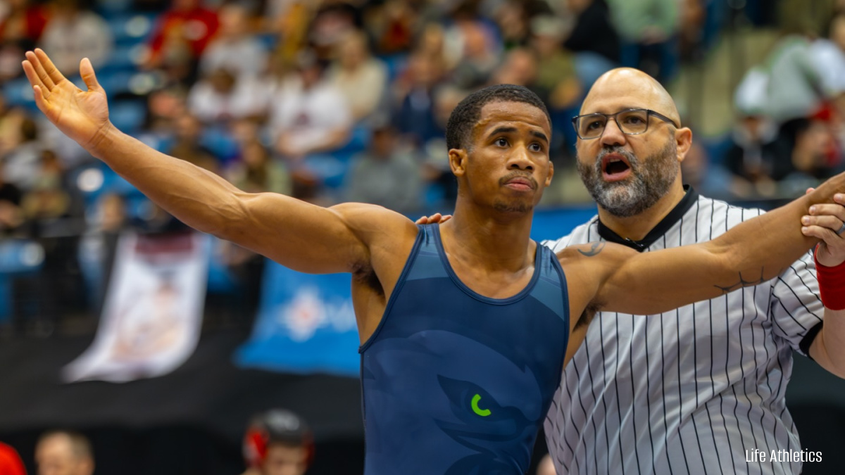 theopenmat's tweet photo. NAIA Men's Wrestling Rankings: Thaddeus Long of Life University came through to win the national title at 133 pounds after finishing as a national runner-up in 2024. View the final NAIA men's wrestling rankings of the season. https://t.co/5m70dbpSMG

#NAIA #NAIAWrestle https://t.co/h8zfL7lZke