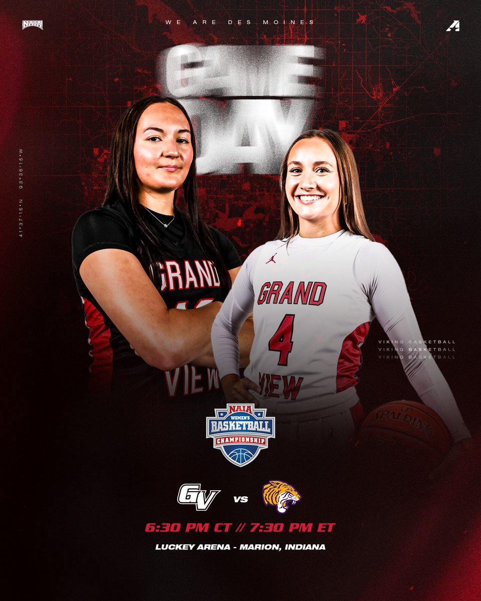 W🏀 | #GAMEDAY | <a href="/gv_wbb/">GVU WBB</a>

🆚 Olivet-Nazarene University
📍 Luckey Arena - Marion, IN
⏰ 6:30 PM CT | 7:30 PM ET
📈 ow.ly/wkah50VhxWw
📹 ow.ly/7LgK50VhxWx
🎟️ ow.ly/7Rzw50VhxWy

#WEAREDSM | #BattlefortheRedBanner