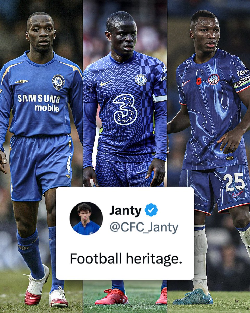 It's a Chelsea thing 🔵
