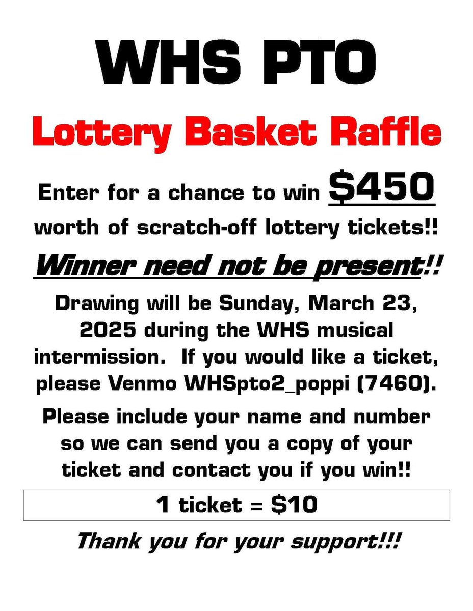 WHSBarronsPTO (@ptowhs) on Twitter photo 