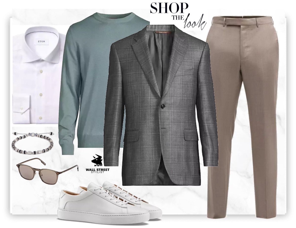 WallStStylist's tweet photo. Men’s fresh business casual style for Spring - Shop the look here- https://t.co/jDGVAx9DJF #menswear https://t.co/kMJsVjd6jX