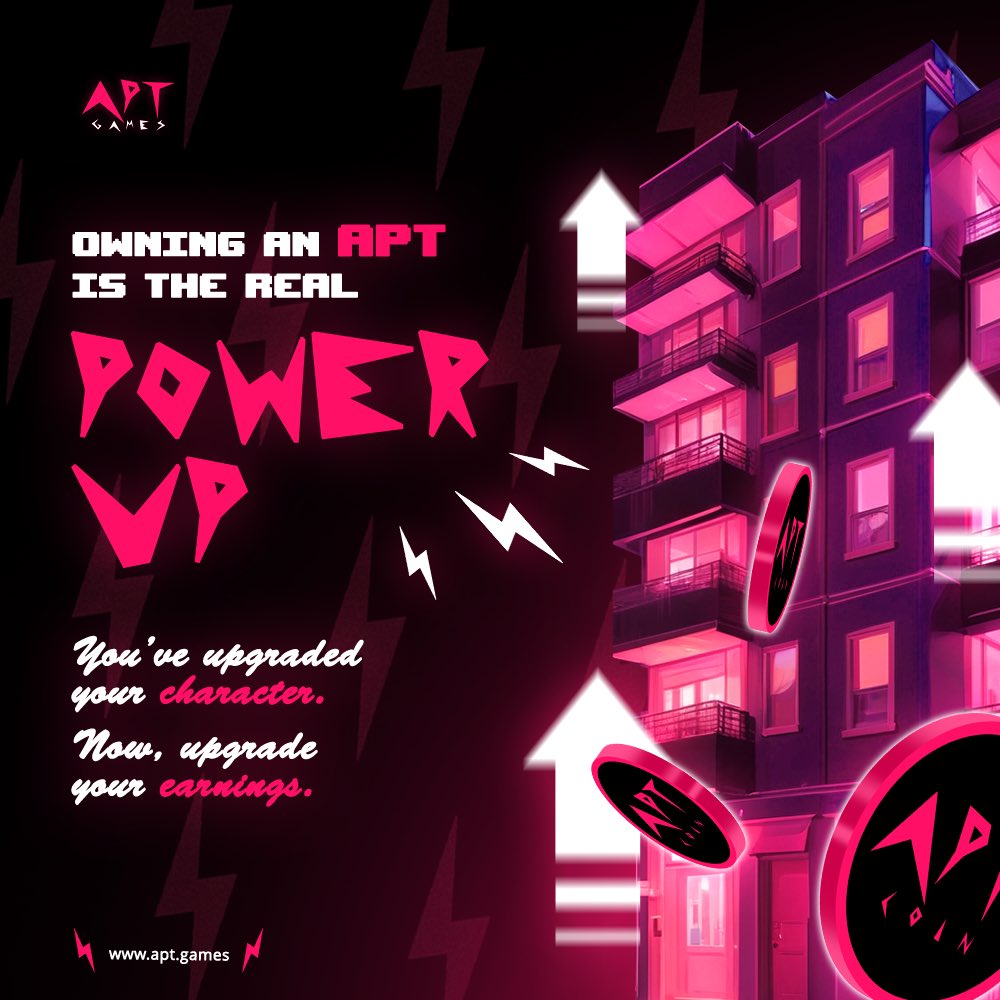 💡 Skins and weapons are cool, but owning an APT is the ultimate gaming flex.

🏠 OWN a digital asset that earns for you.
🎟️ Stack rewards, even when you’re not playing.
💰 Every game played inside your APT benefits YOU.

🔥 This isn’t just gaming. It’s financial strategy.

👉